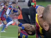 Bóng đá anh, ngoại hạng anh, lịch thi đấu euro 2012, Dani Alves lại bị nghi ngờ ăn vạ